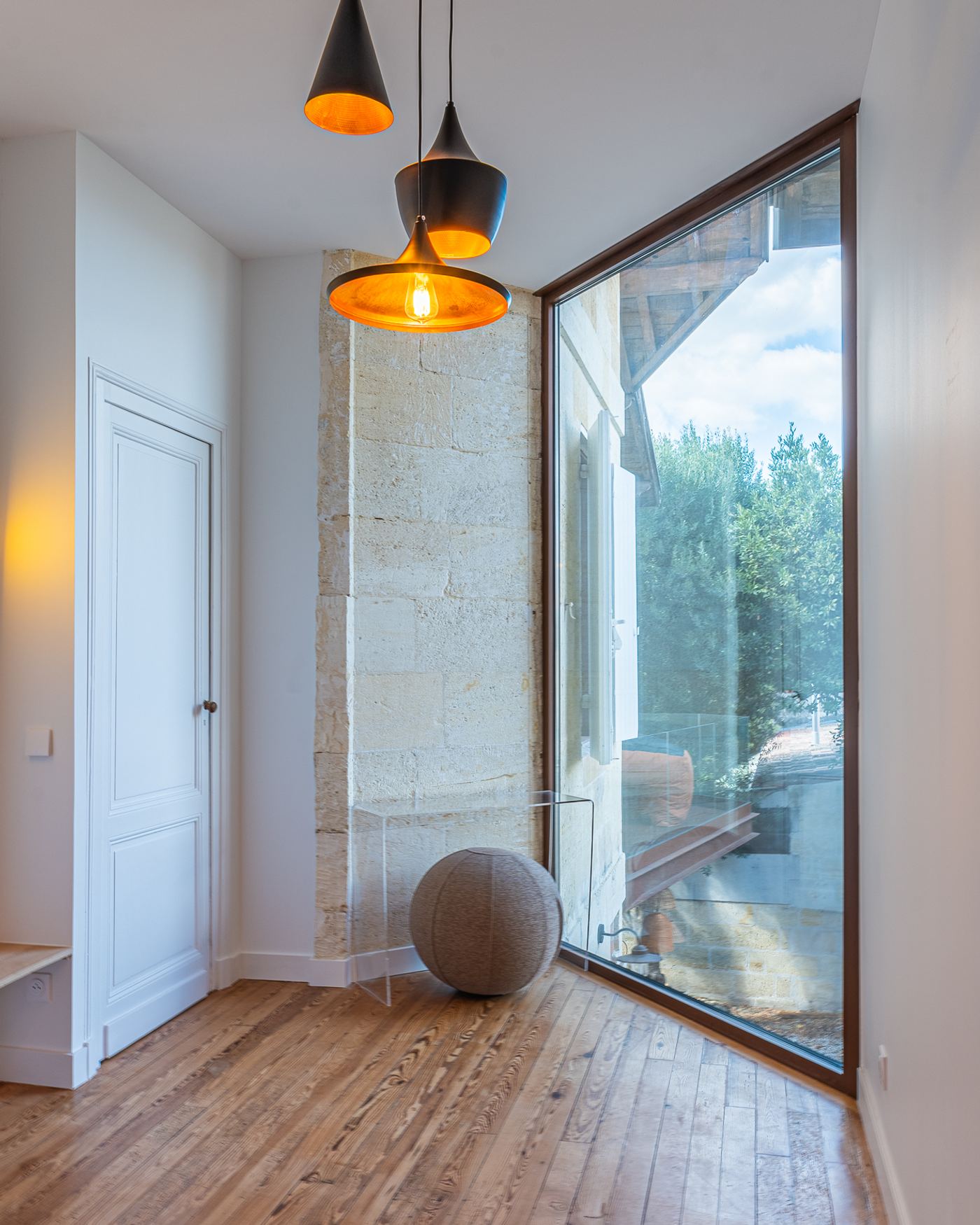 Après : Projet de décoration intérieure d’une échoppe double bordelaise