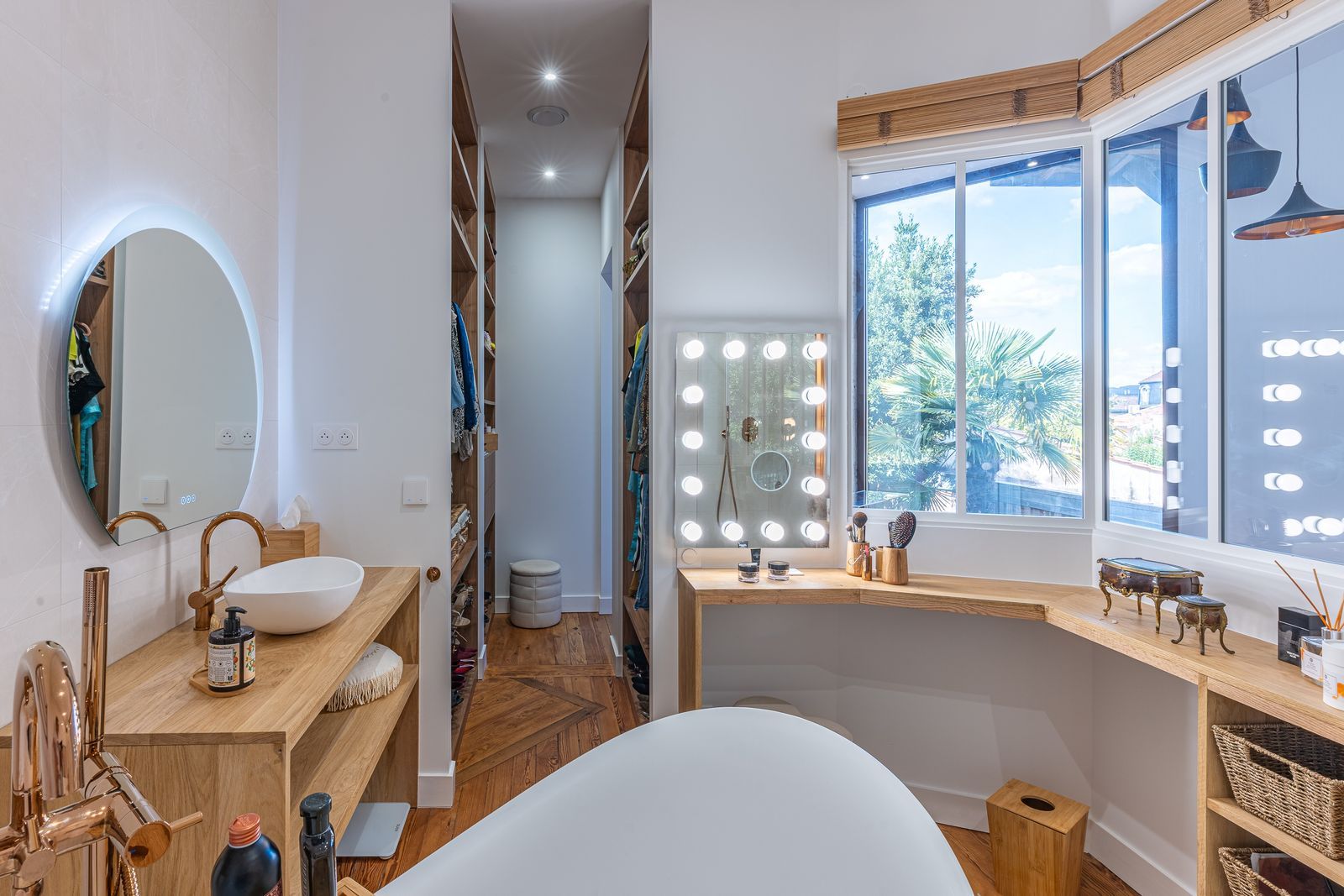 Projet de décoration intérieure d’une échoppe double bordelaise