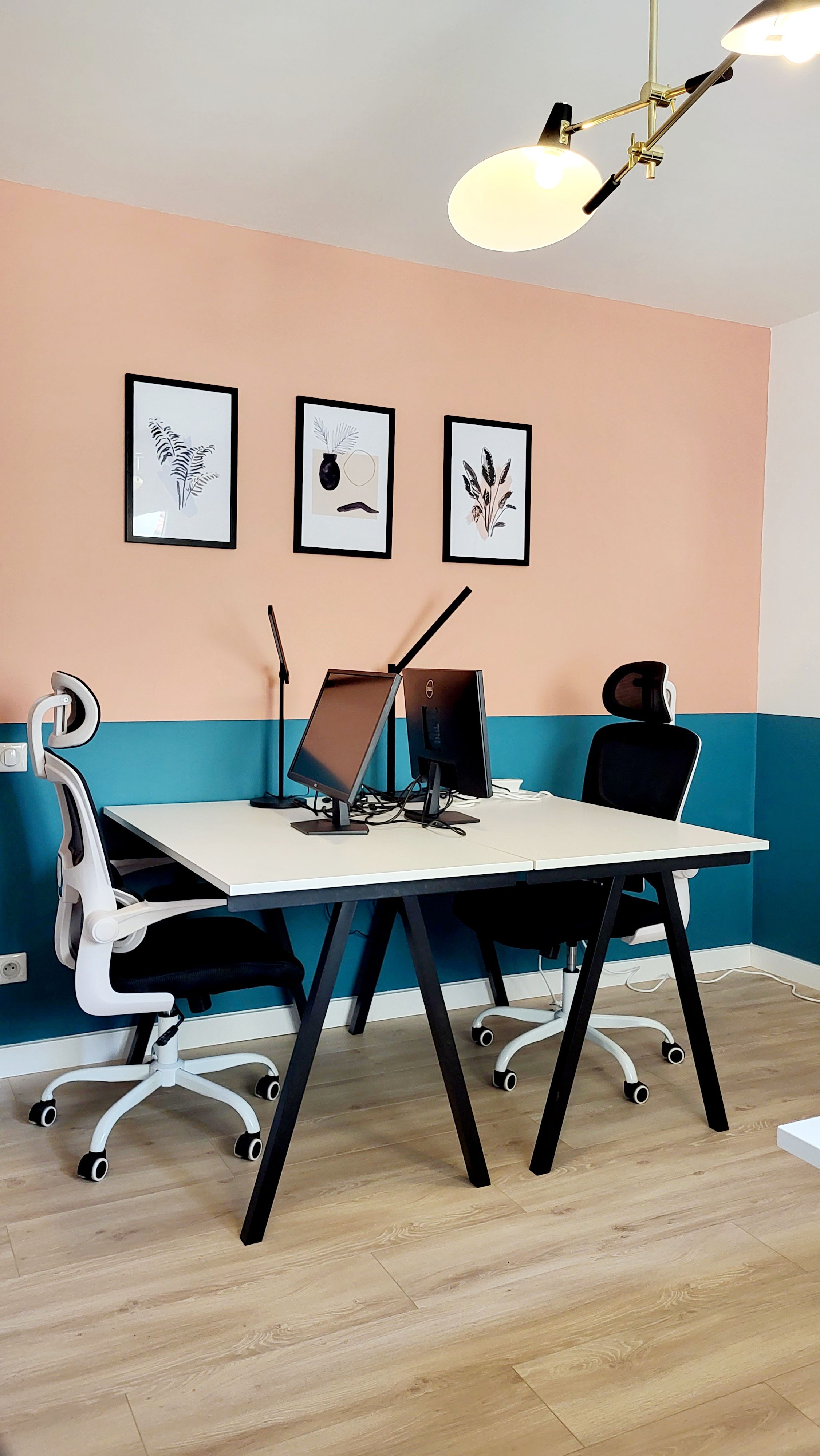 Aménagement et décoration intérieure d’un bureau de conseil.