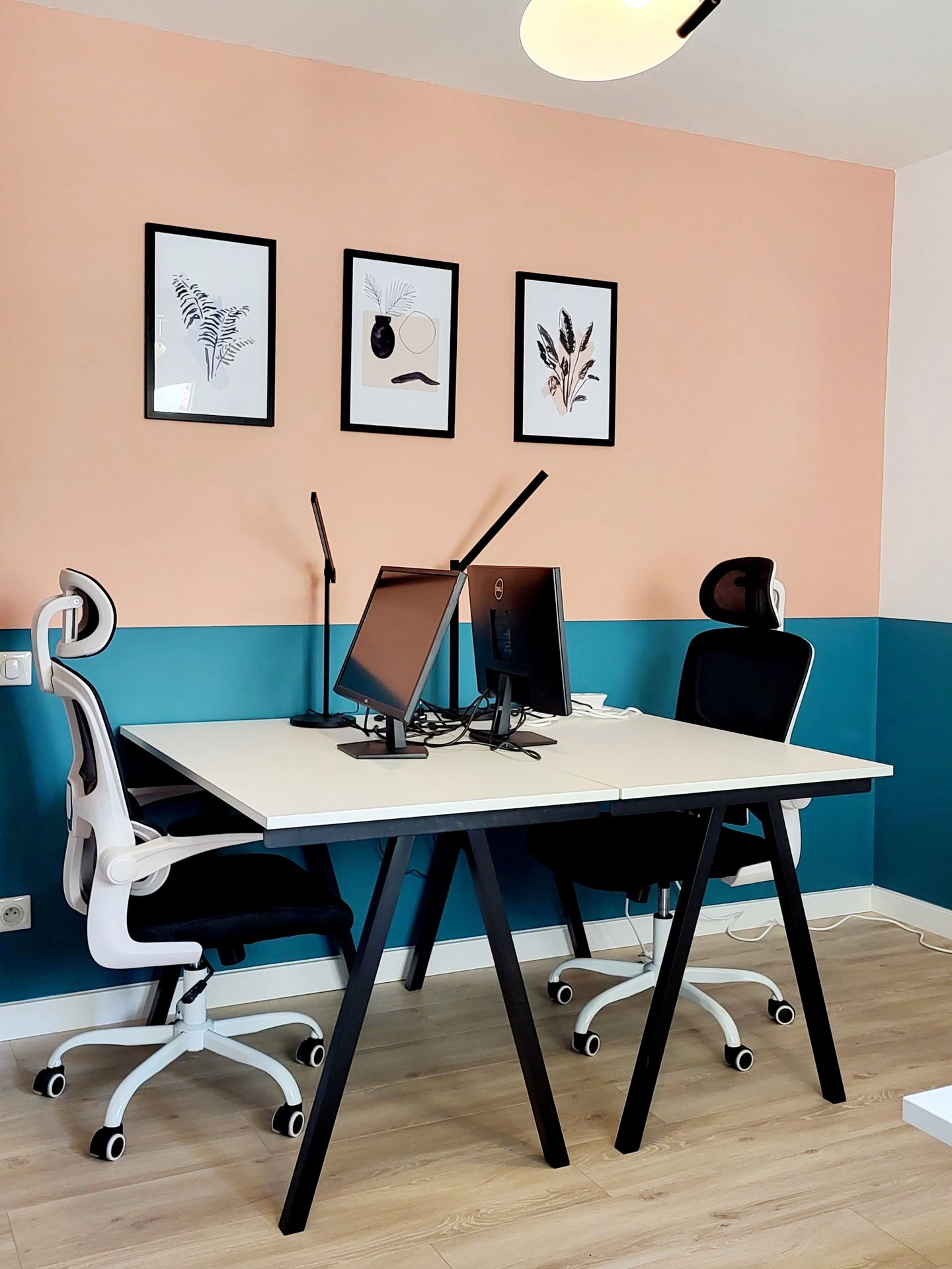 Aménagement et décoration intérieure d’un bureau de conseil.