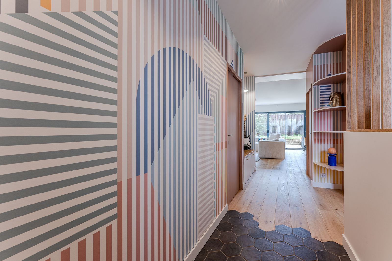 Aménagement et décoration intérieure d’une échoppe double à Mérignac