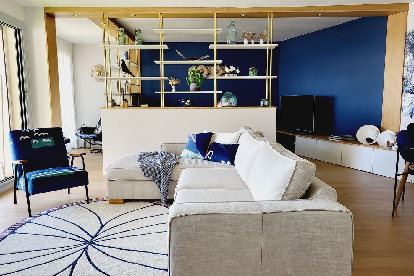 Après : Projet de décoration et d’aménagement intérieur d’un appartement à La Rochelle