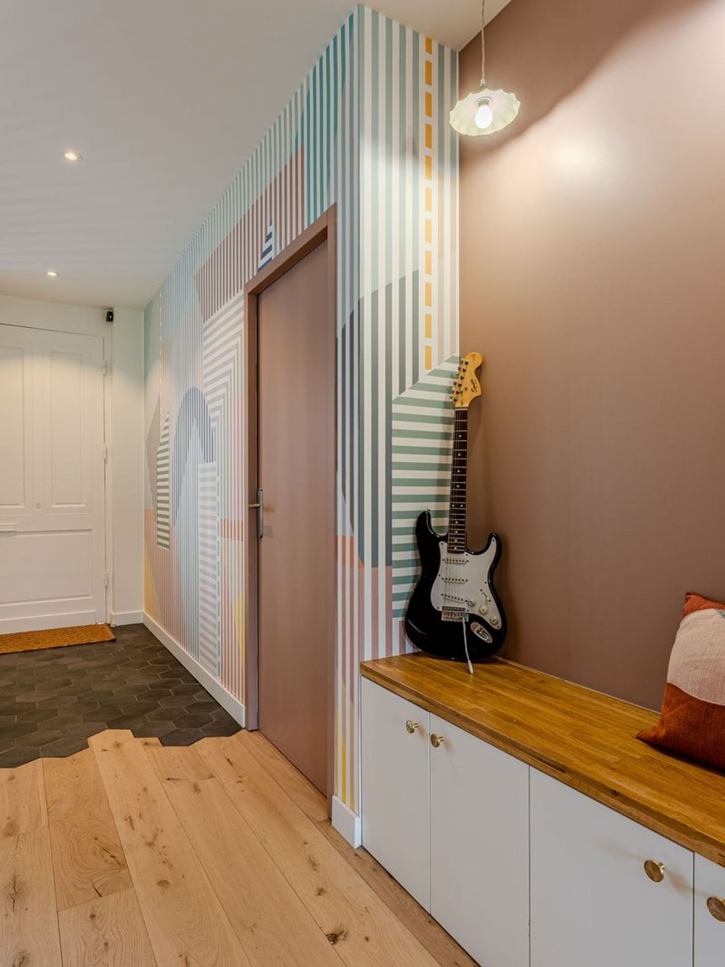 Aménagement et décoration intérieure d’une échoppe double à Mérignac