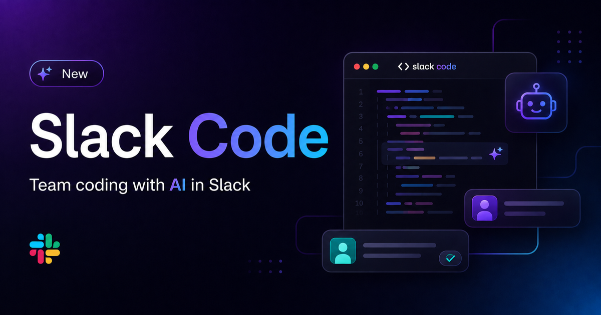 Slack Code, a new approach to working with AI agents in software development