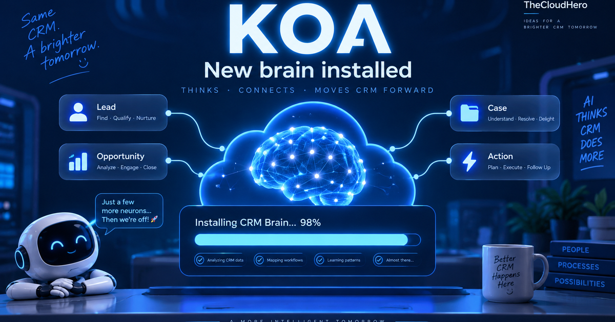 Salesforce buduje własny mózg do CRM. Poznaj Koa