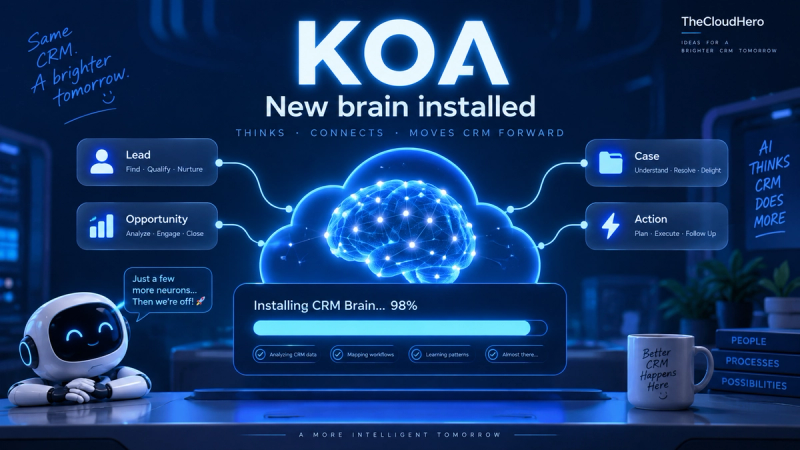 Salesforce buduje własny mózg do CRM. Poznaj Koa