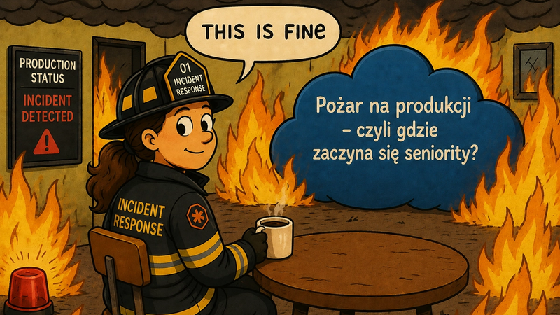 Pożar na produkcji - czyli gdzie zaczyna się seniority?