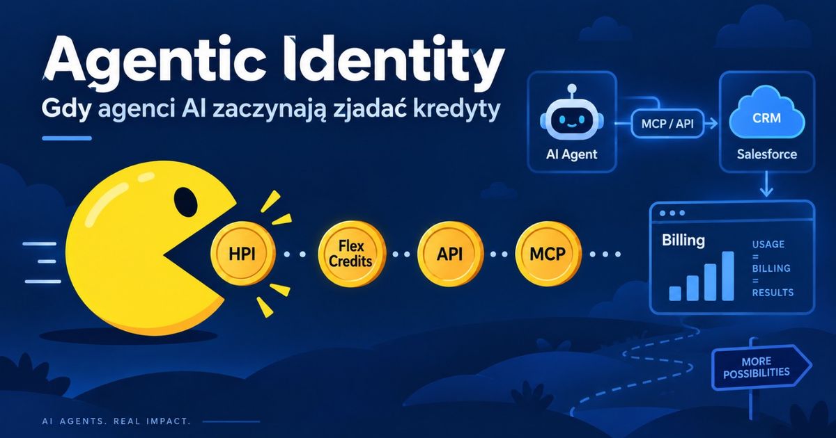 Salesforce zacznie liczyć wywołania agentów AI. Nadchodzi Agentic Identity