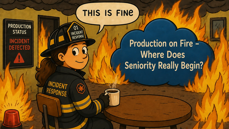 Production on Fire - Where Does Seniority Really Begin?