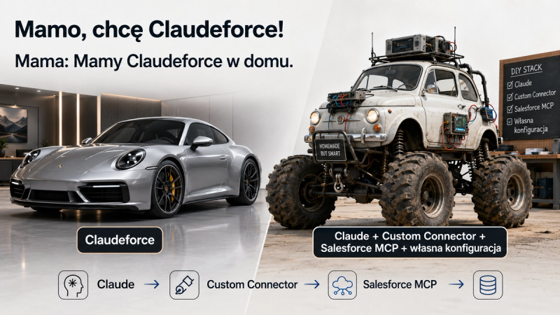 Mamo, chcę Claudeforce! Mama: mamy Claudeforce w domu 😎