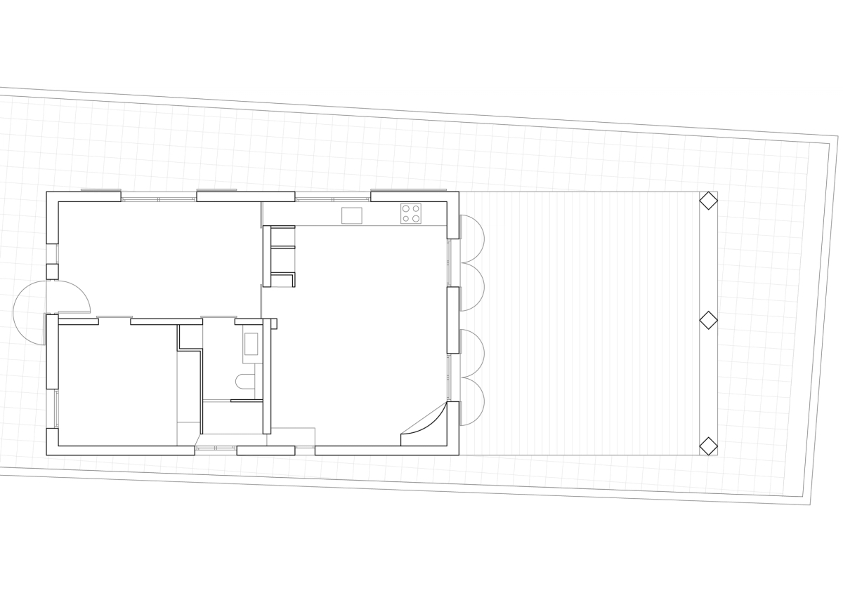 House for a Painter — blueprint 1