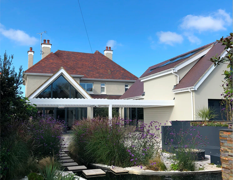 Extension on a home