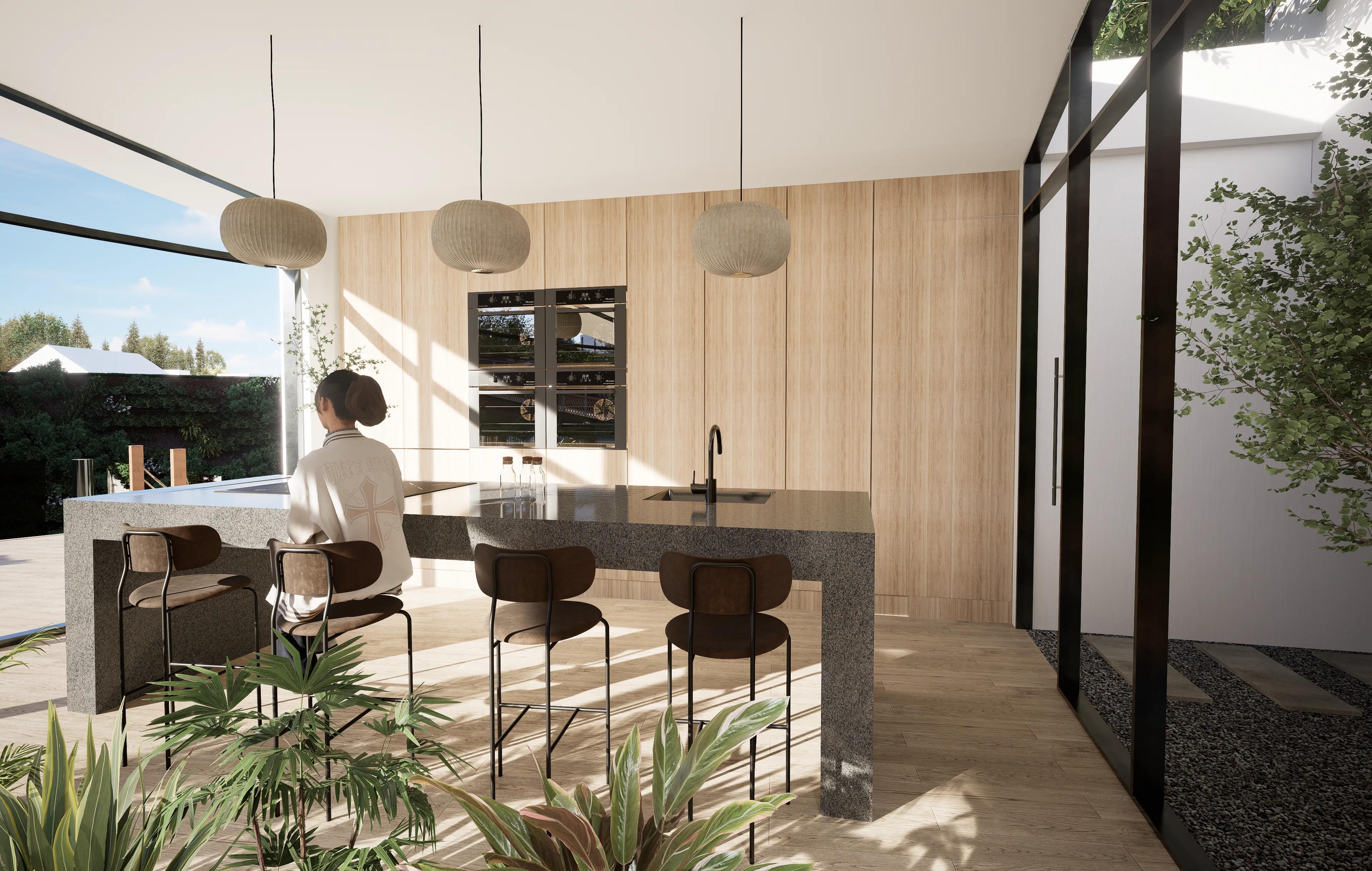 Internal kitchen shot