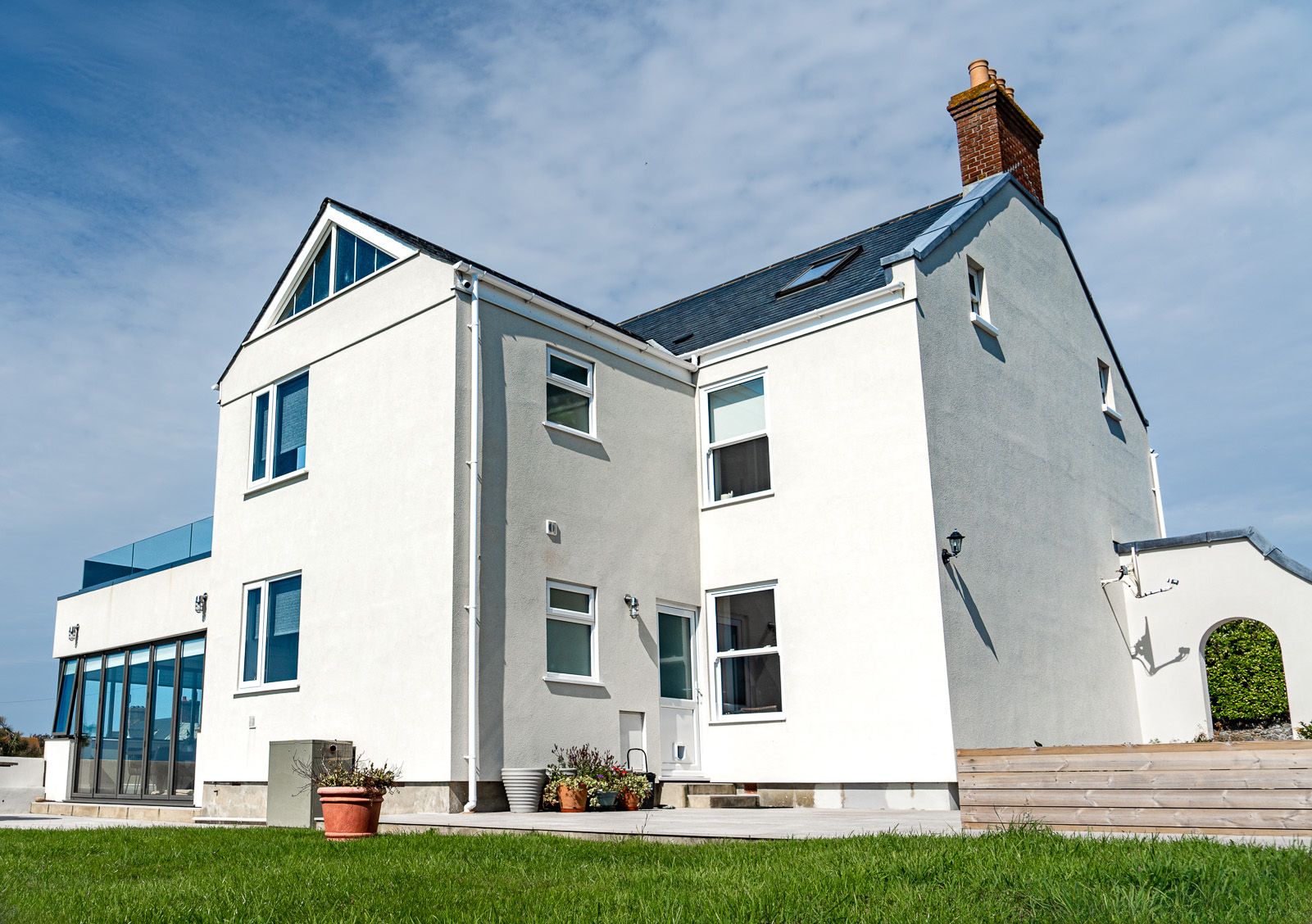image of rear extension