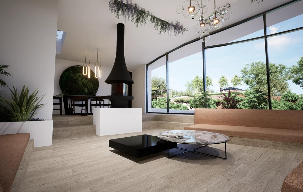 Internal living/dining area shot