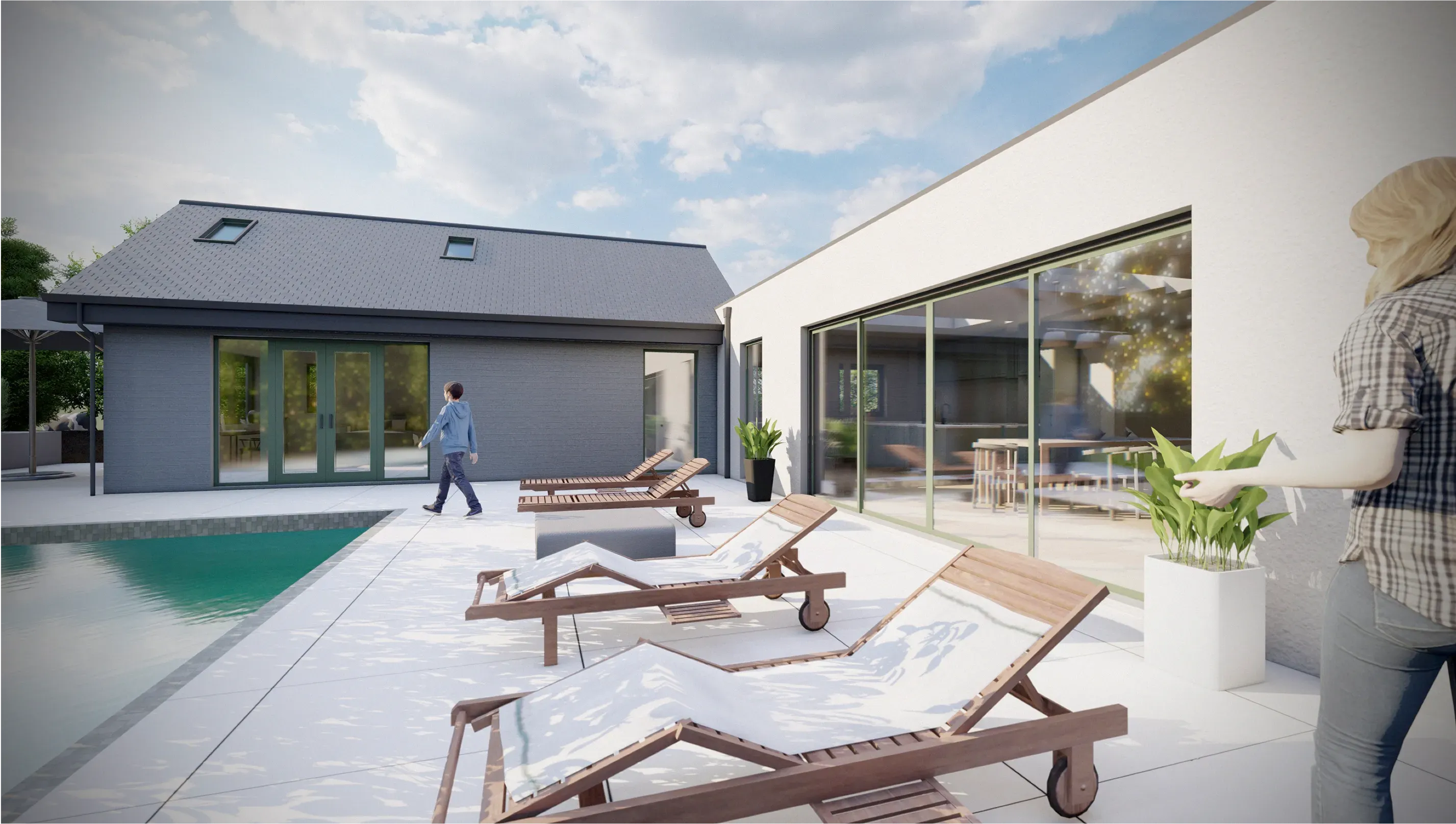 Poolside new build by Silvie