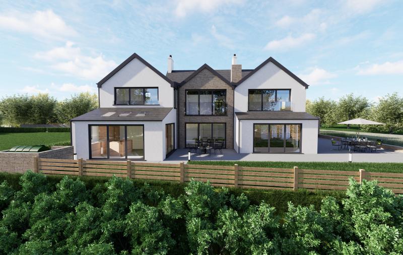 New build of a home