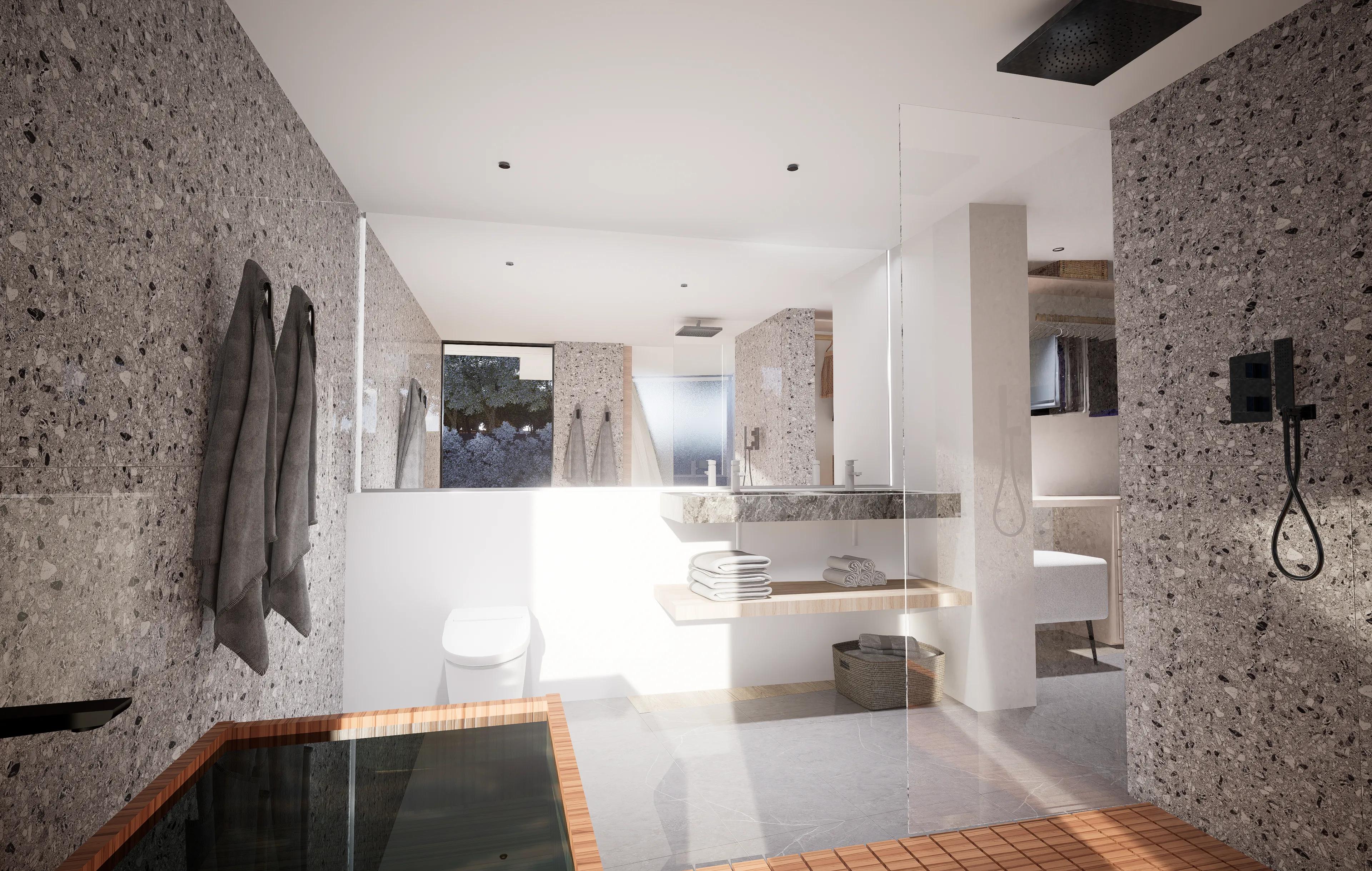 Internal bathroom shot
