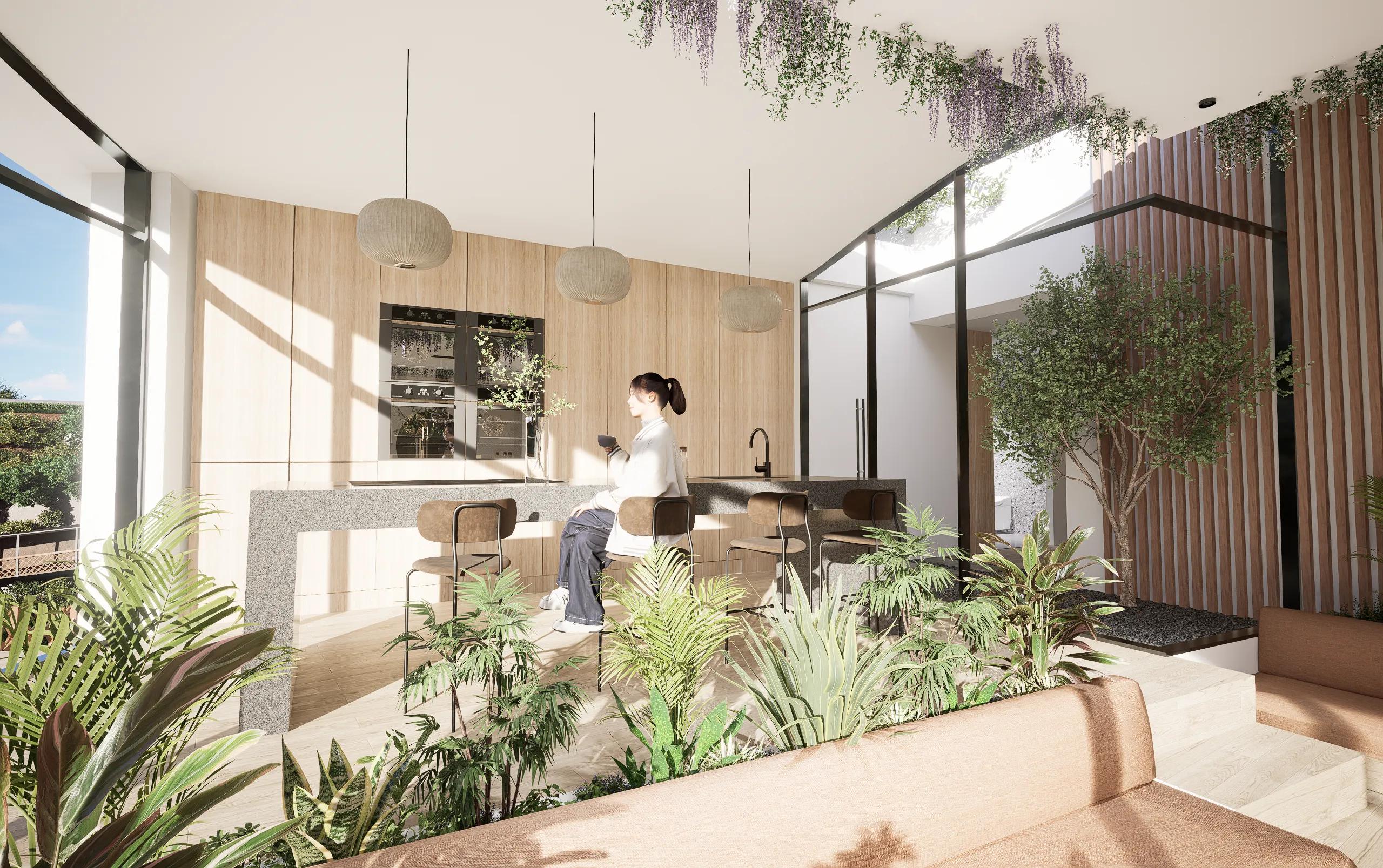 Internal kitchen shot