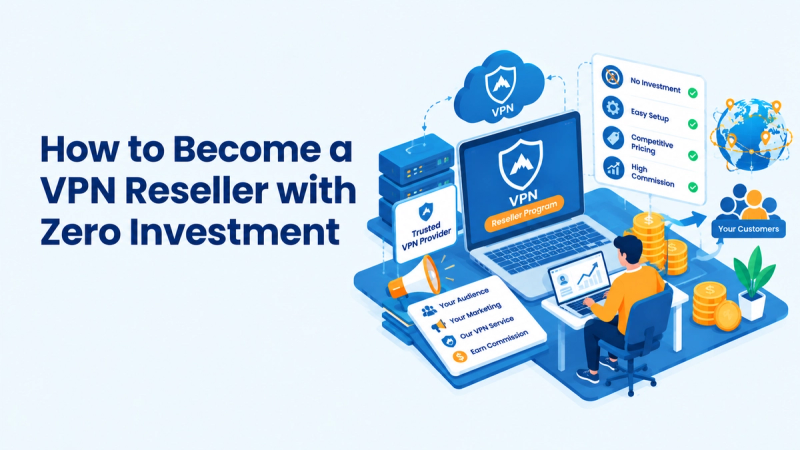 how to become a vpn resell with zero cost