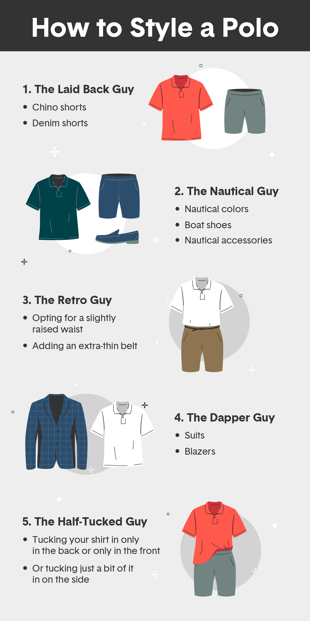 5 Ways to Wear a Polo Shirt