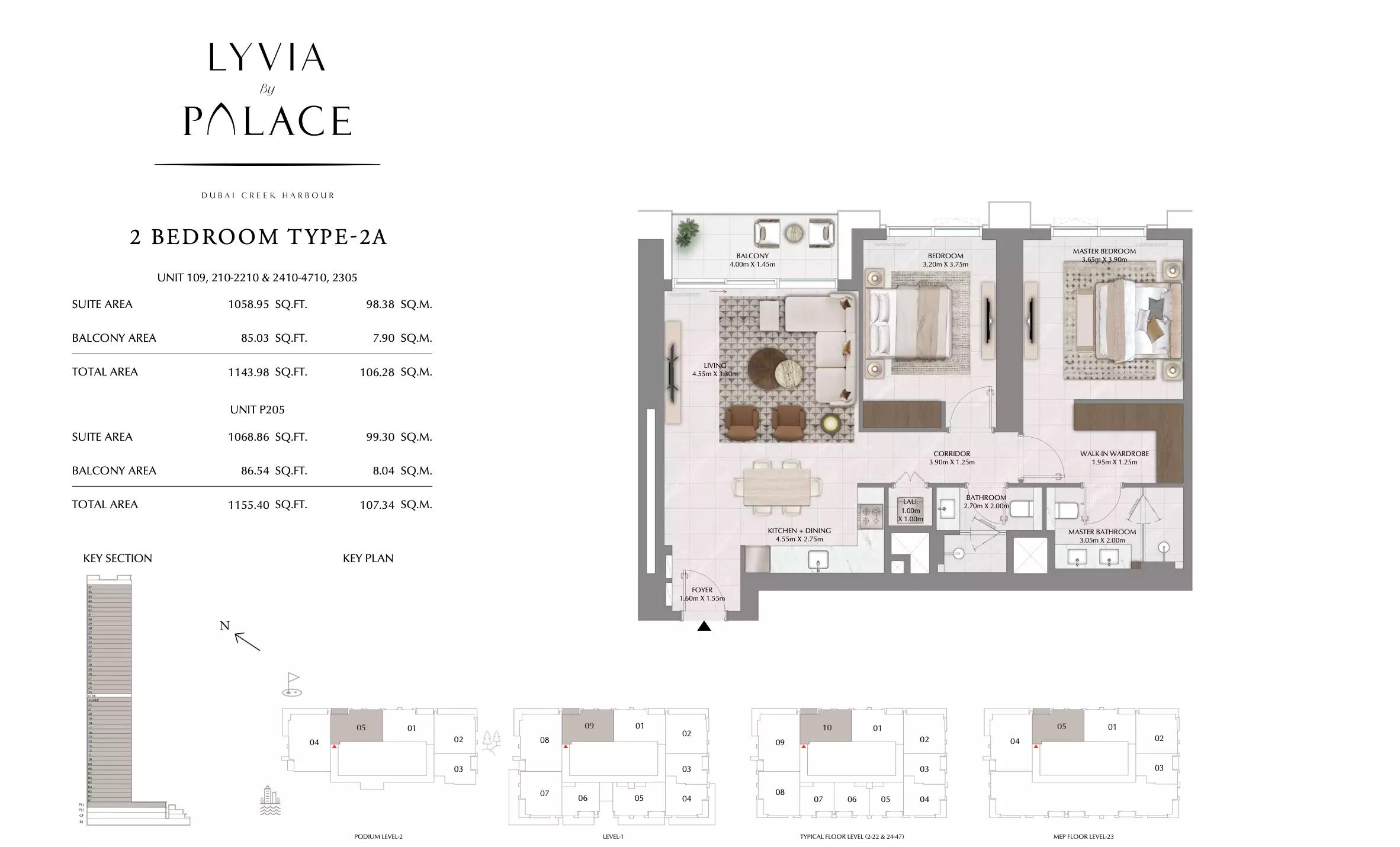 Floor plan Type 5-501