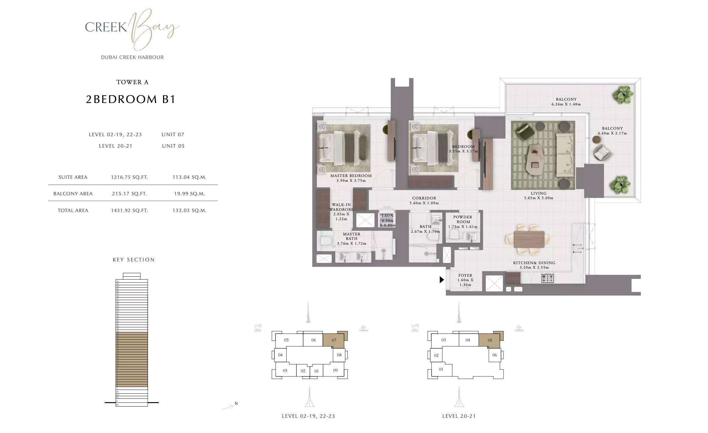 Floor plan Type B1