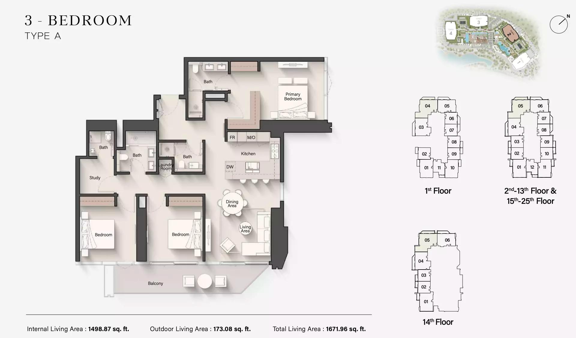 Floor plan Type A
