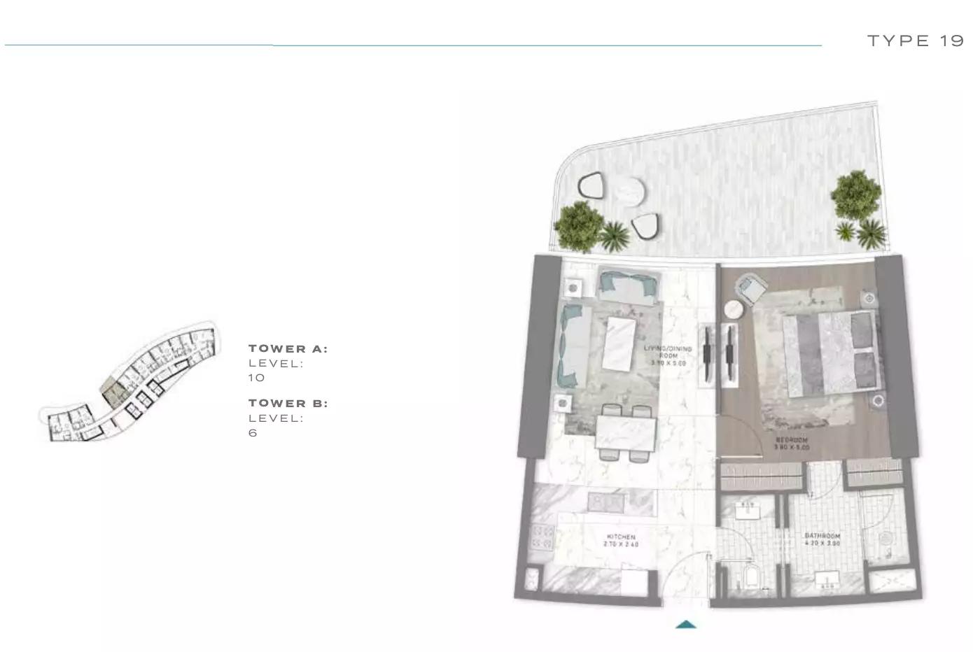 Floor plan Type 19