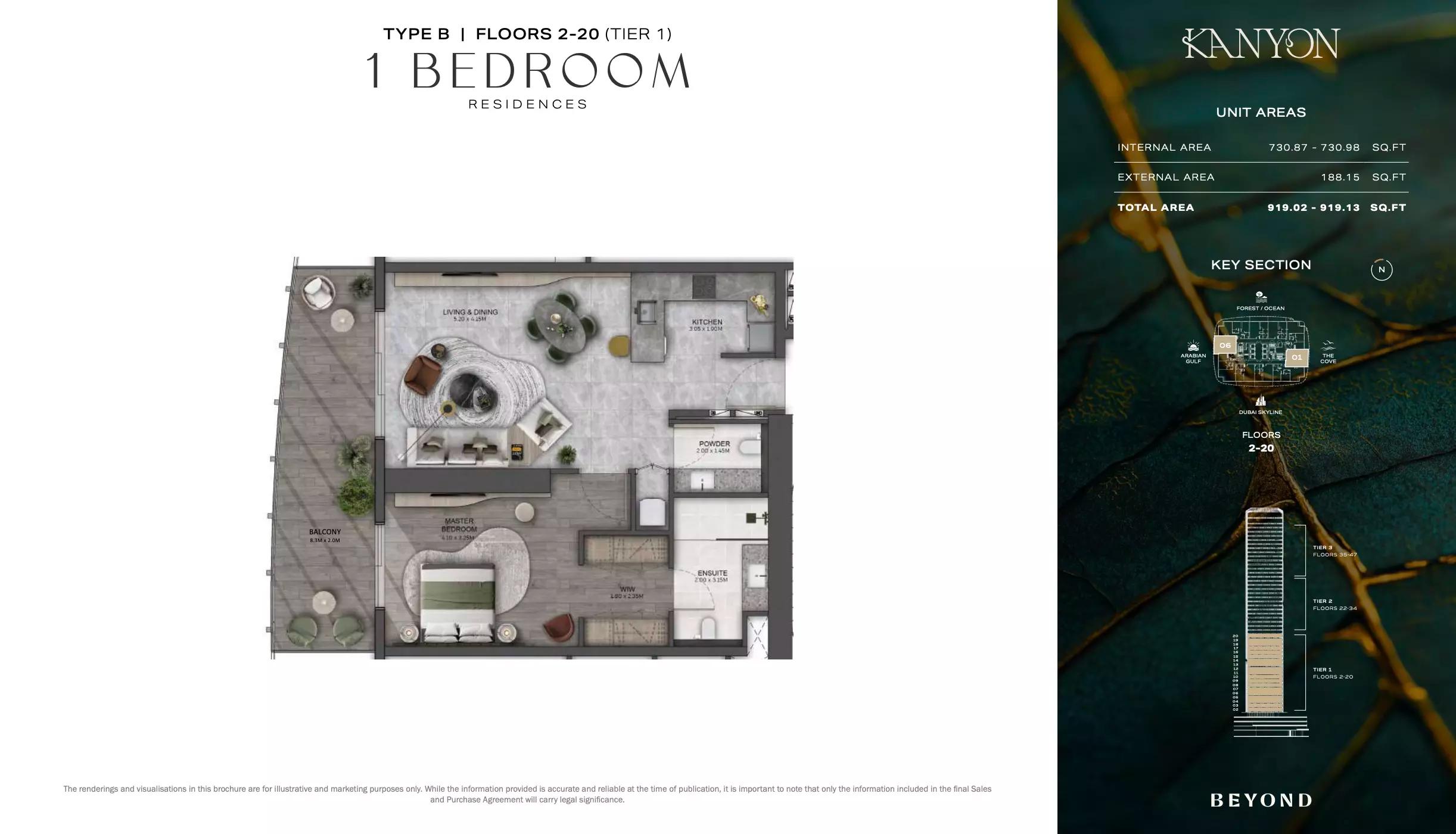 Floor plan Type B