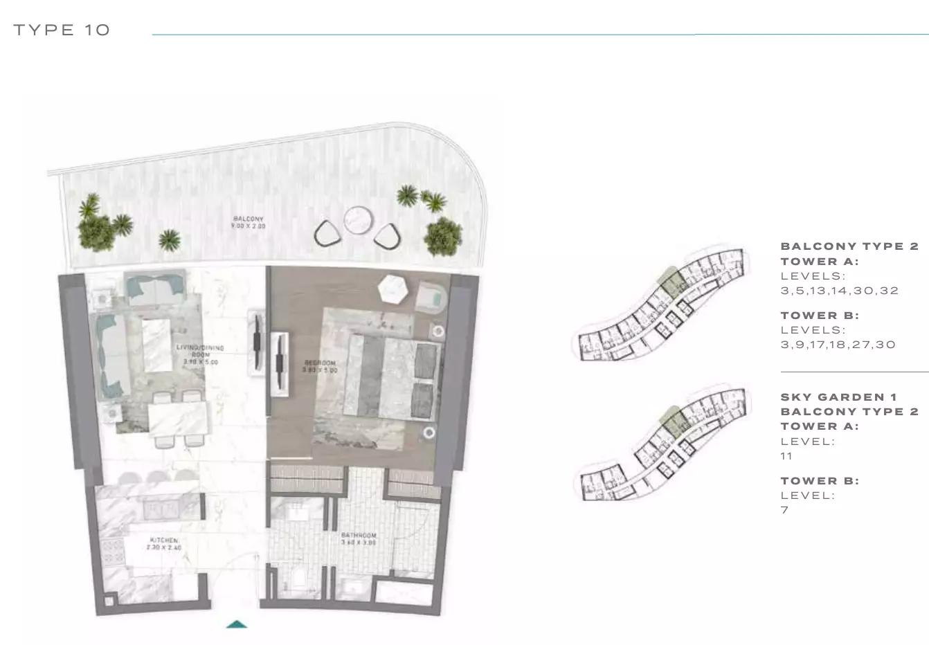 Floor plan Type 10