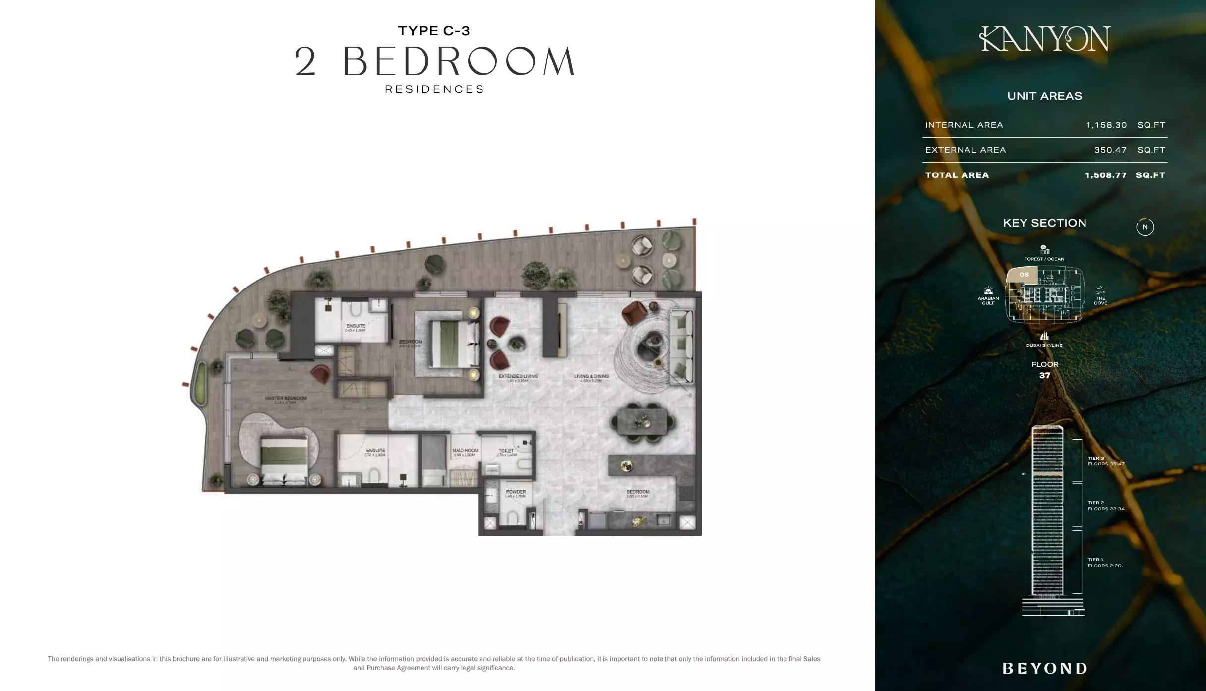Floor plan Type C3