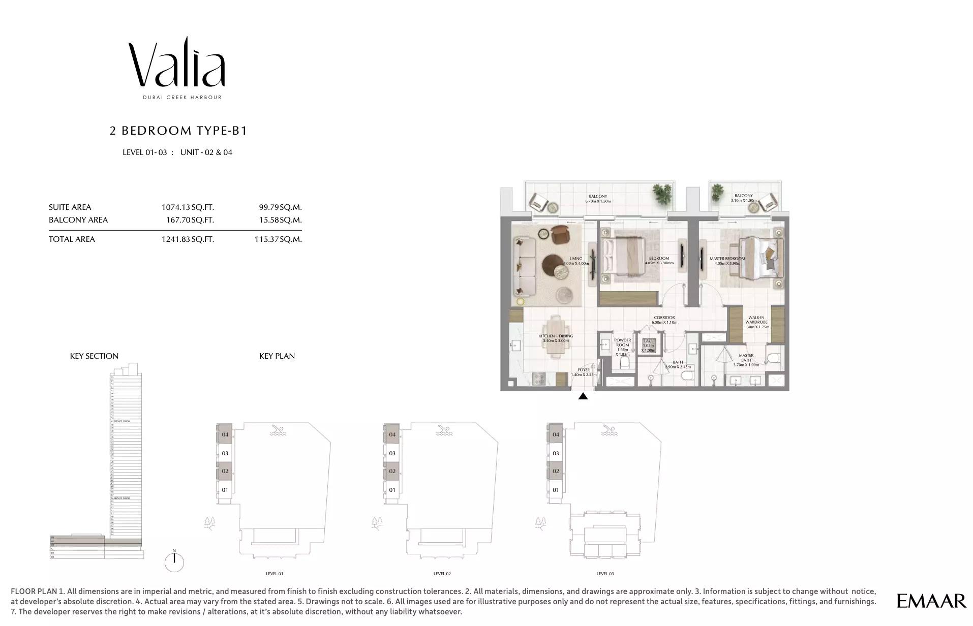 Floor plan Type B1