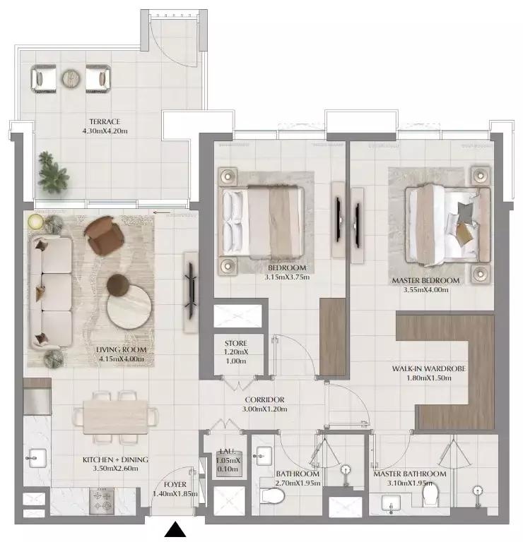 Floor plan Type F