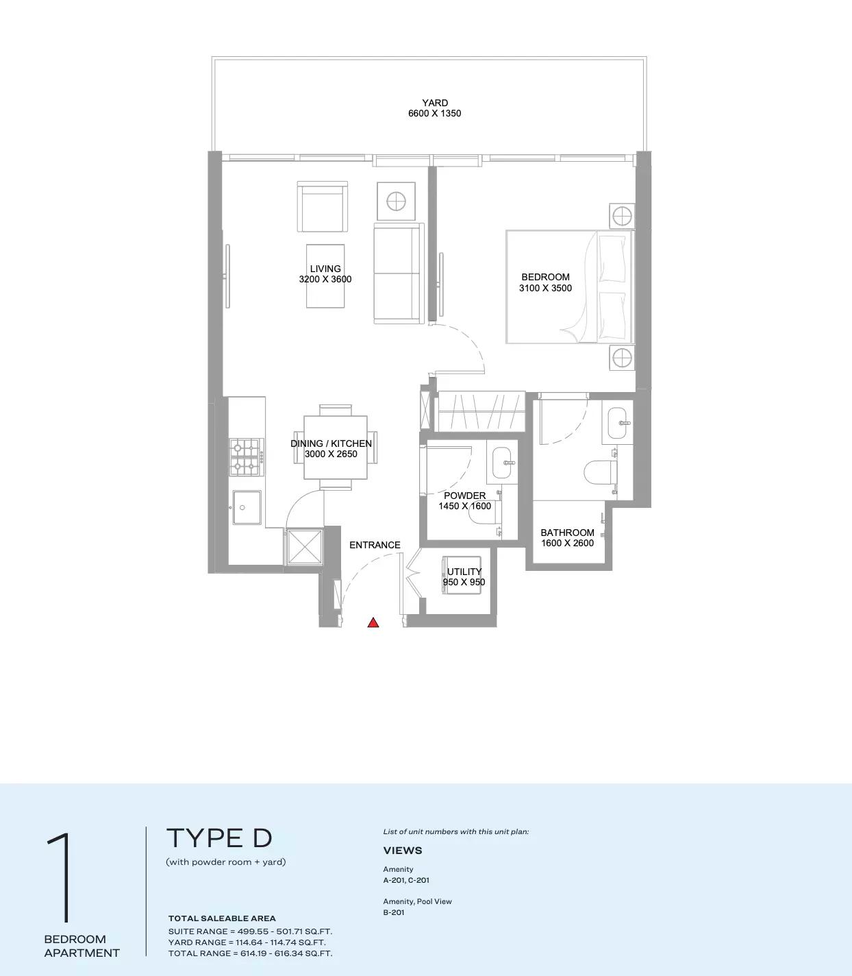 Floor plan Type D