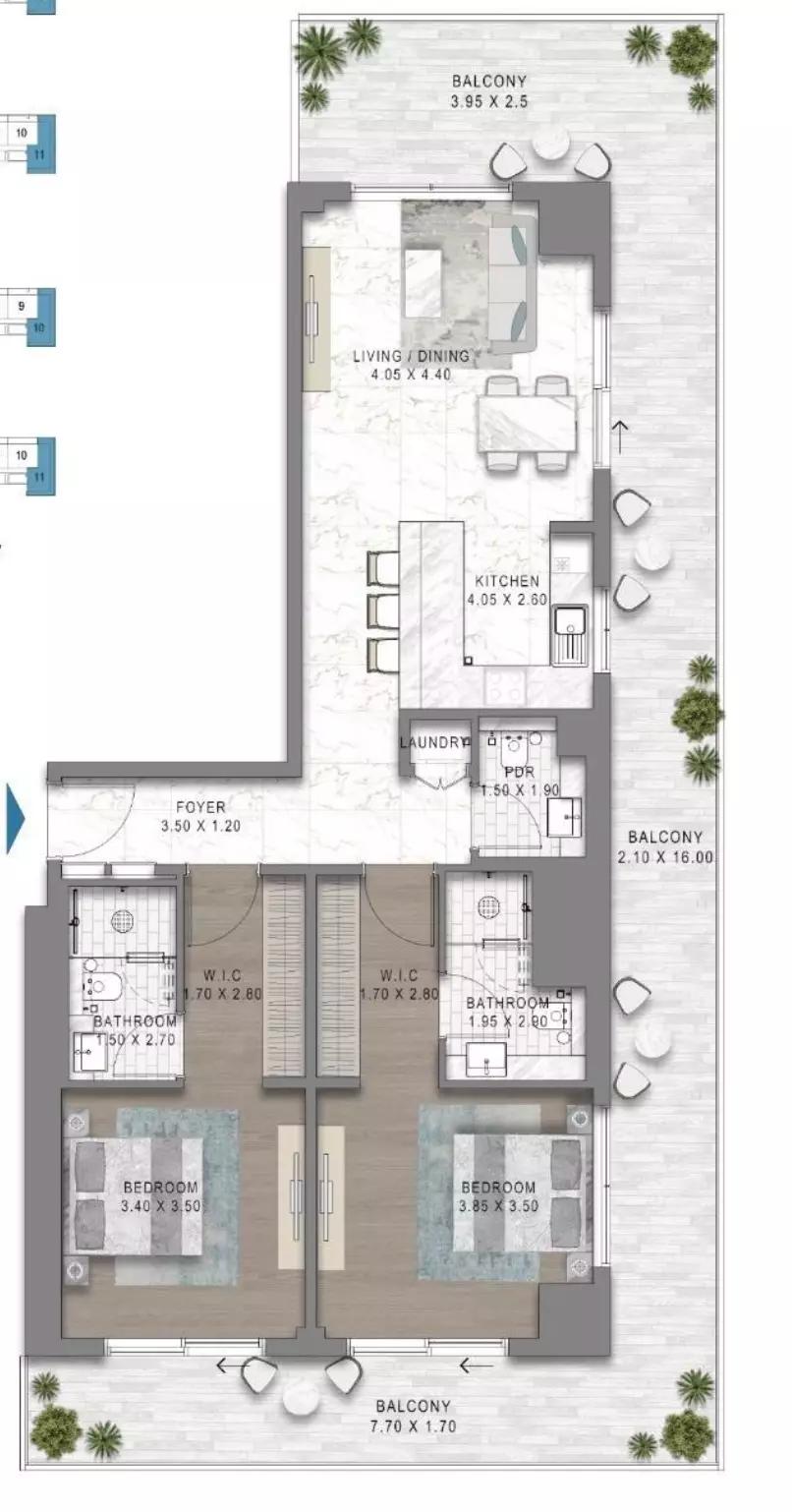 Floor plan Type A2