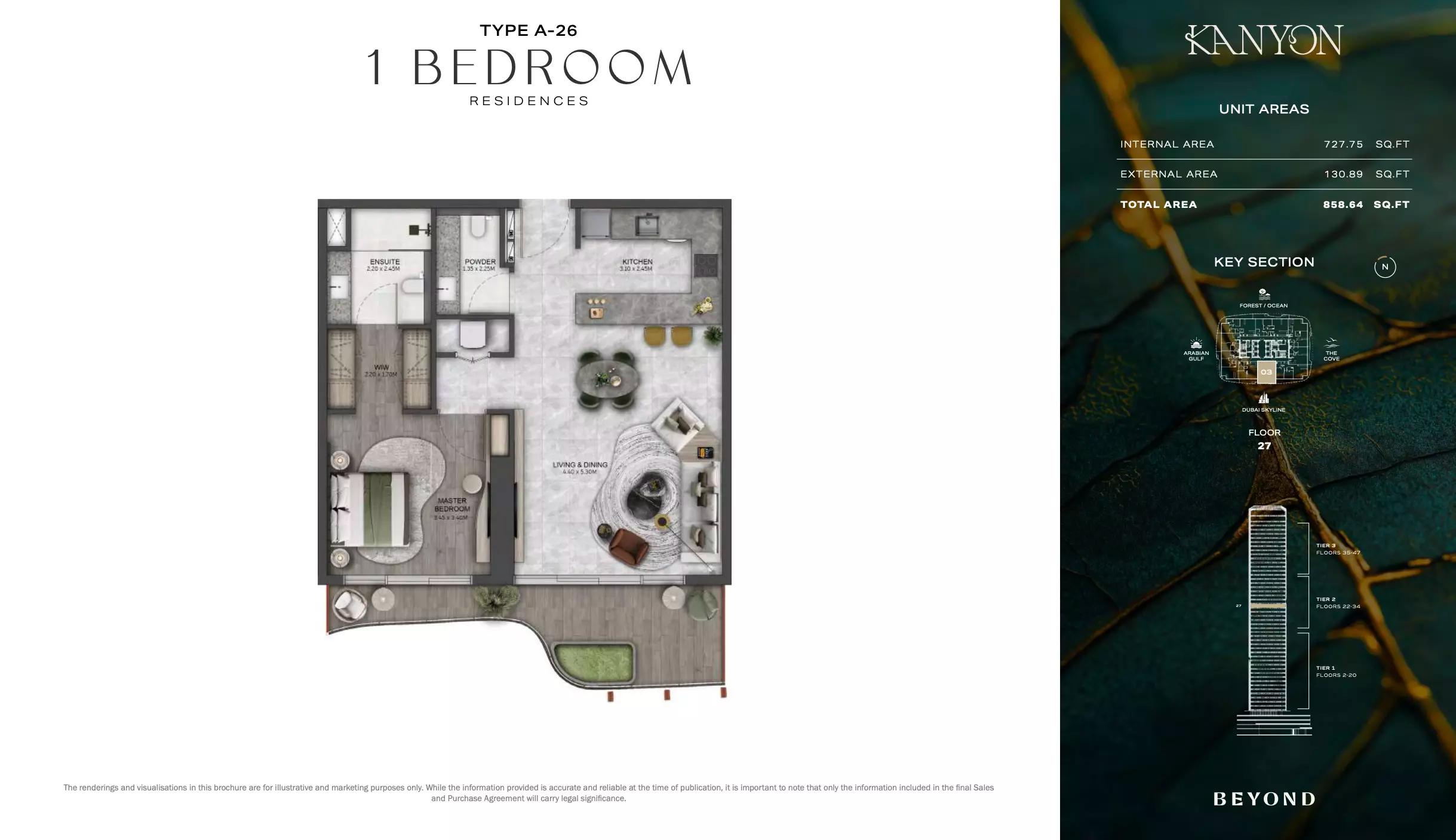 Floor plan Type A26