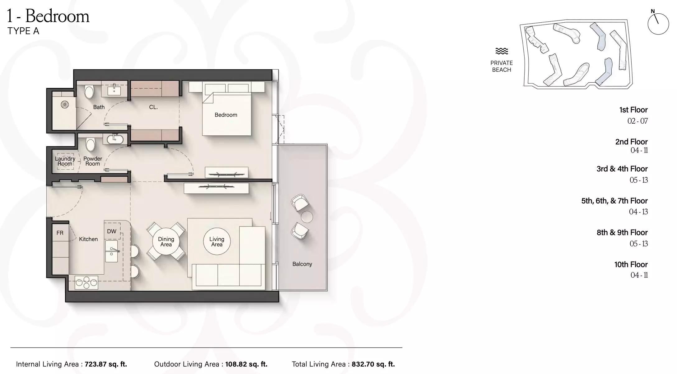 Floor plan Type A