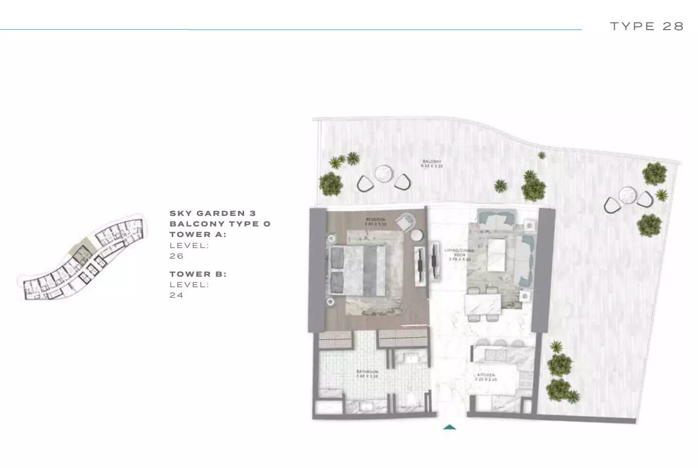 Floor plan Type 28