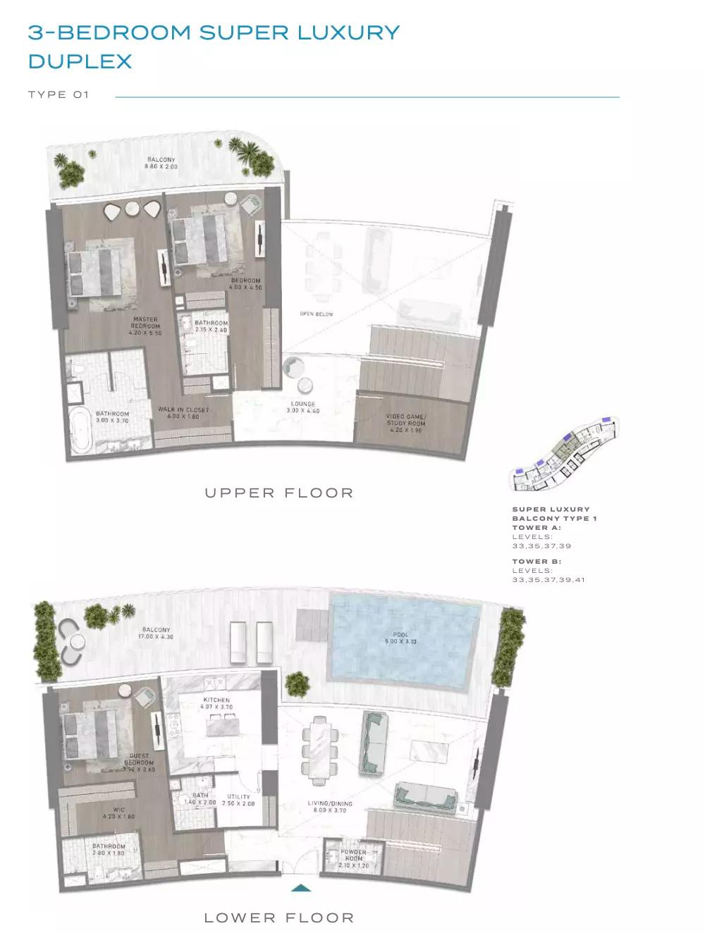 Floor plan Type 01