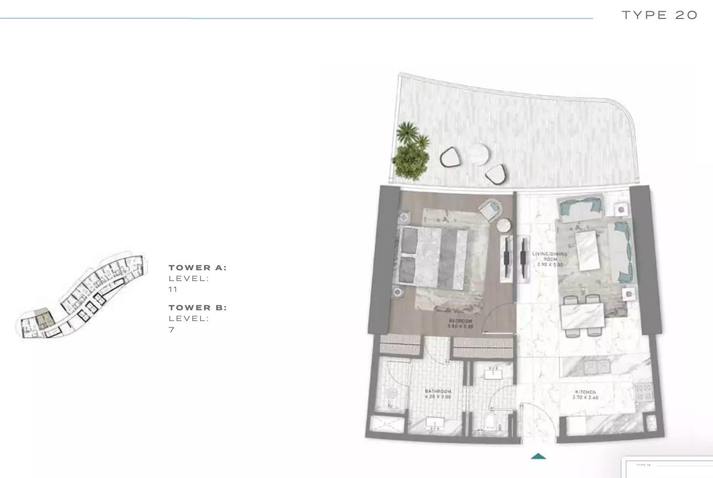 Floor plan Type 20