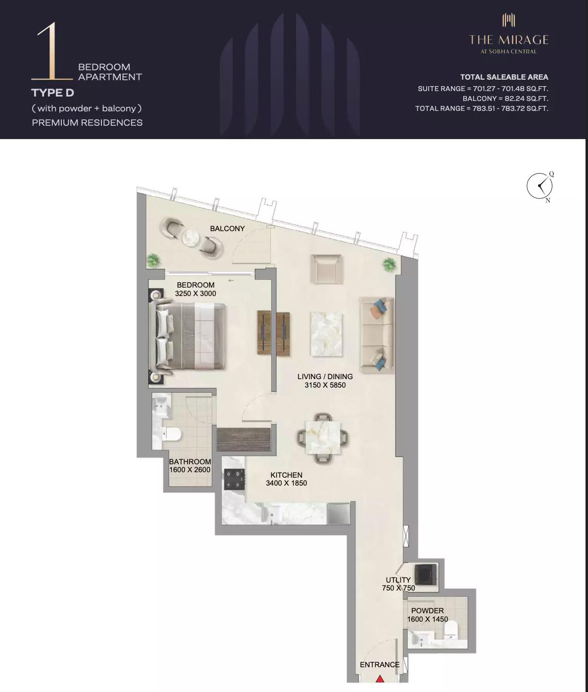 Floor plan Type D