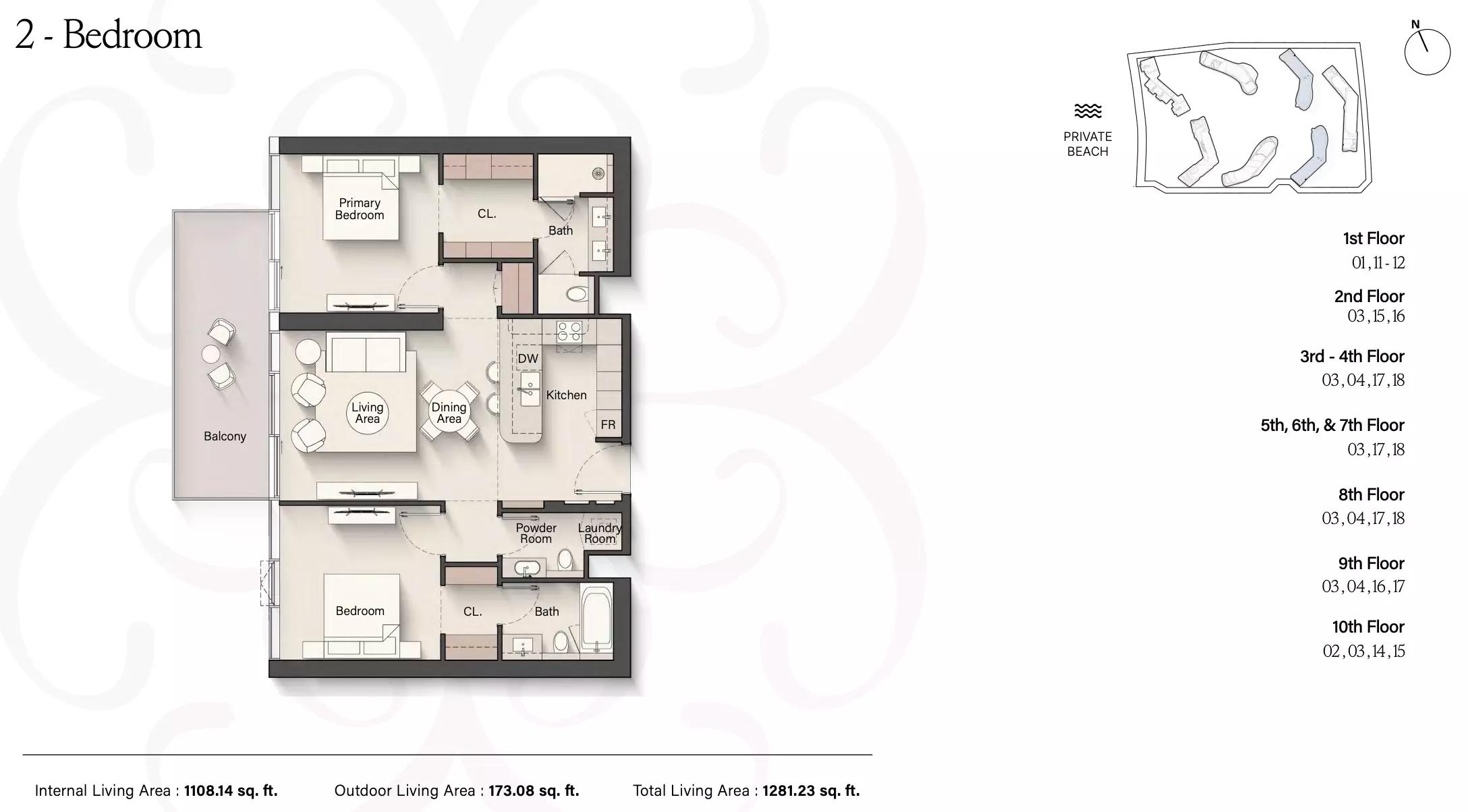 Floor plan Type A