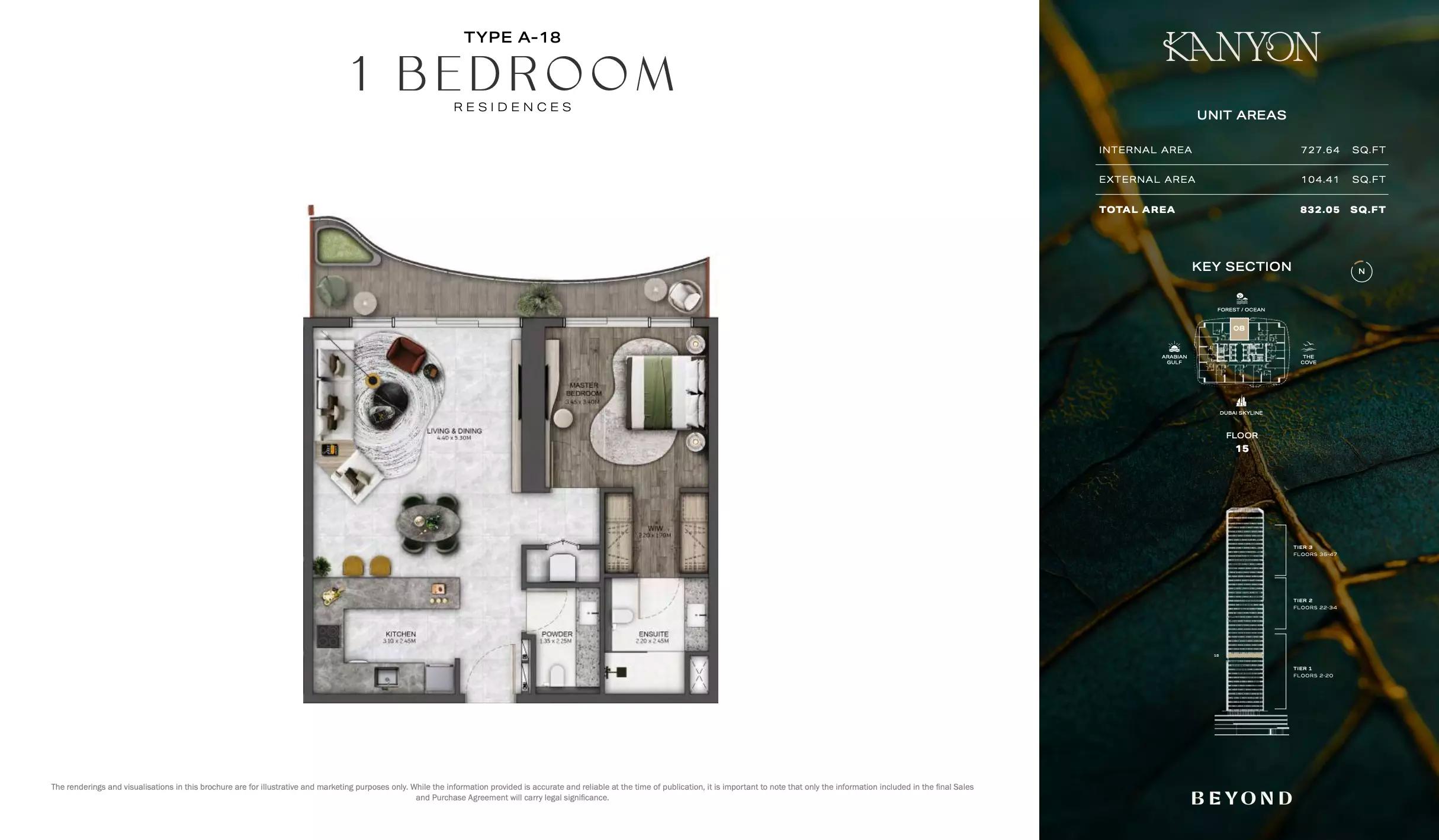 Floor plan Type A18