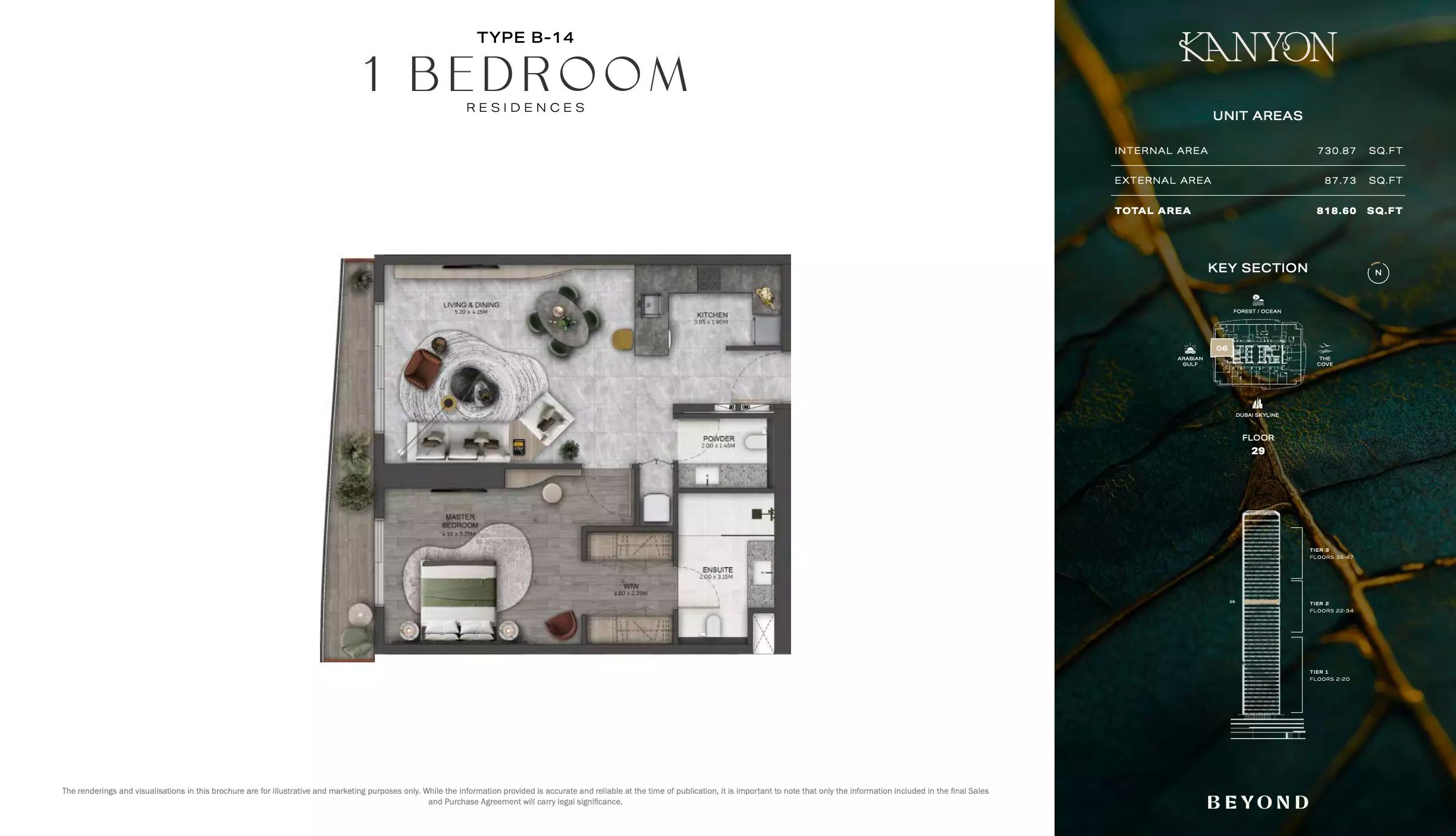 Floor plan Type B14