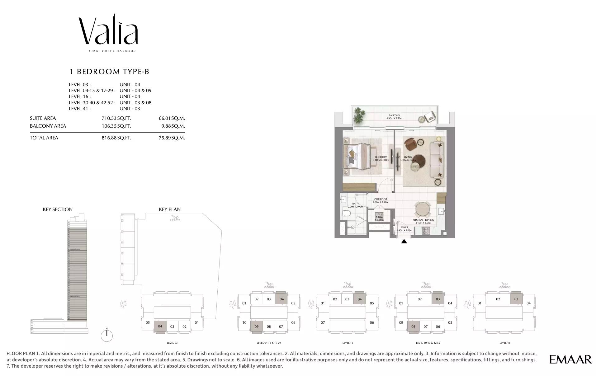 Floor plan Type B
