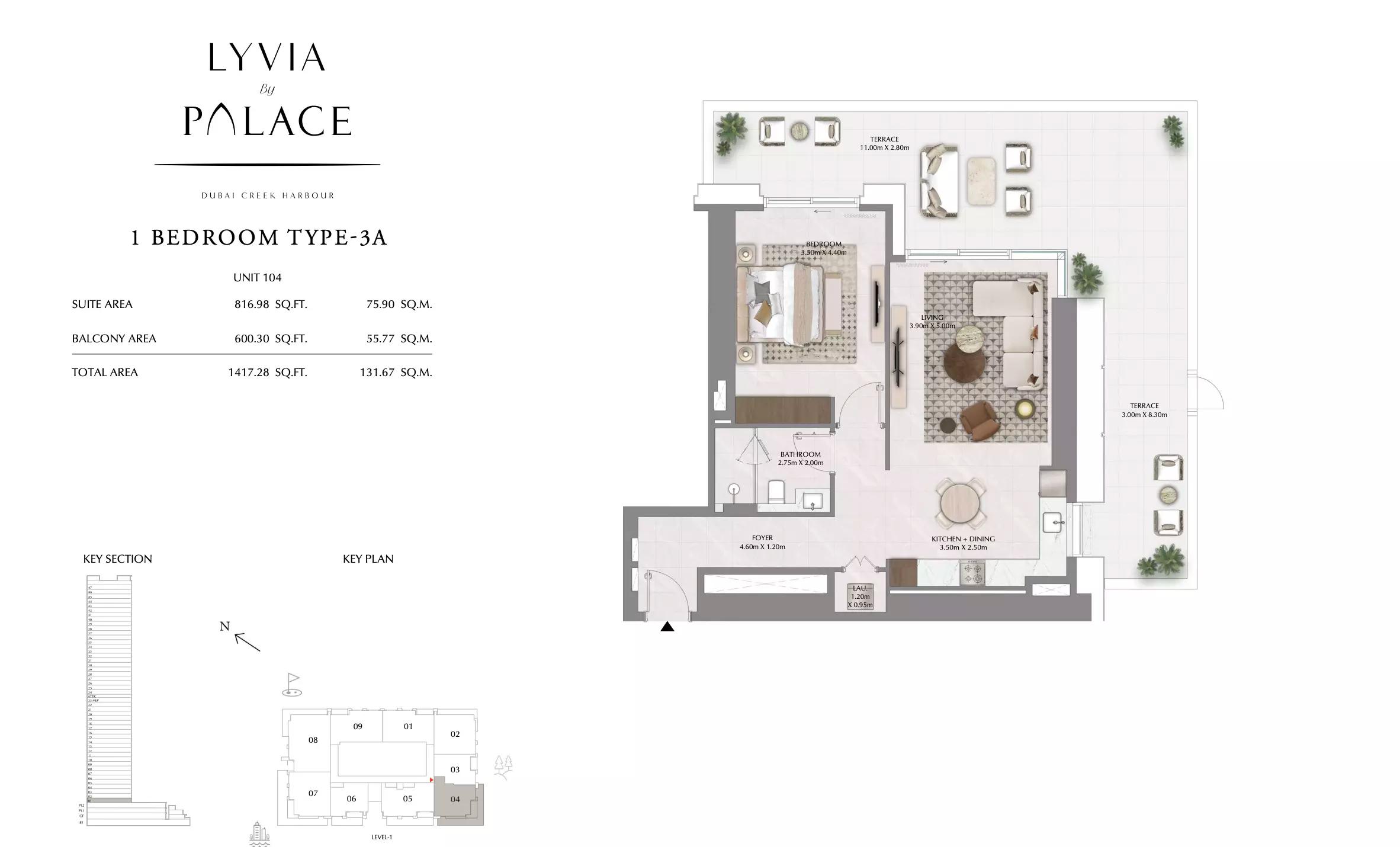 Floor plan Type 3A