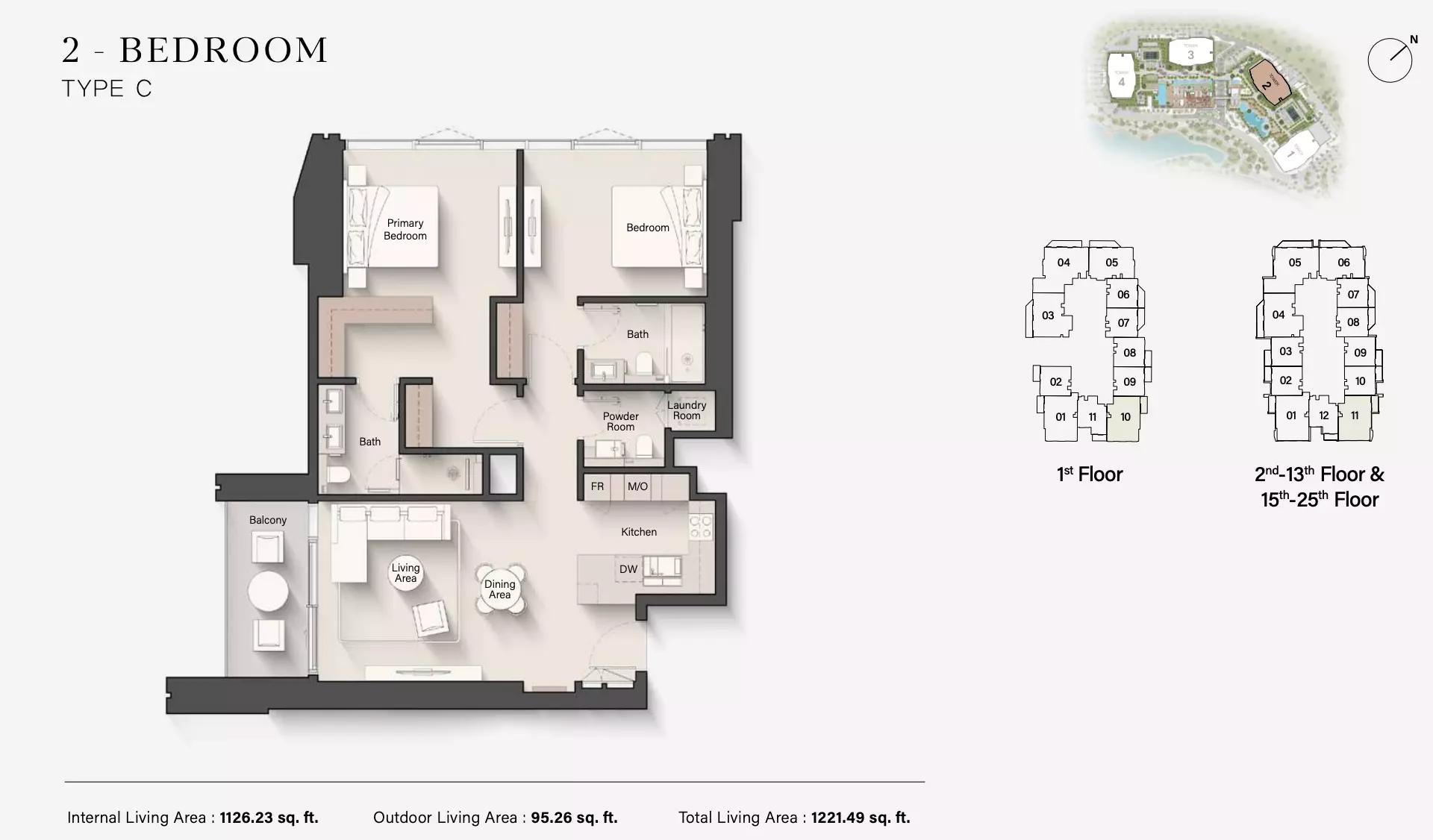 Floor plan Type C