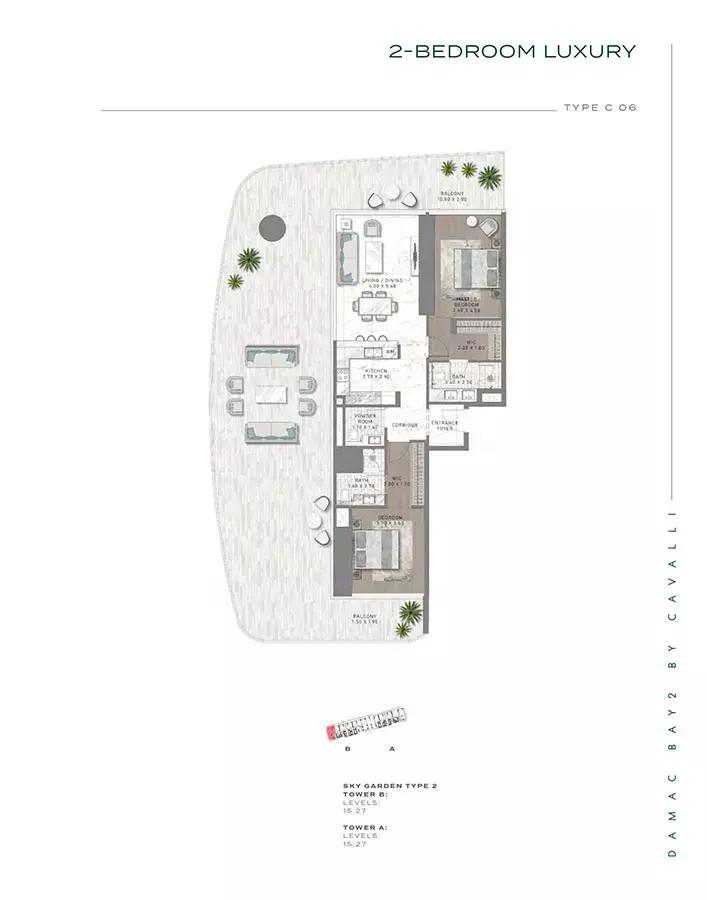 Floor plan Type C 06