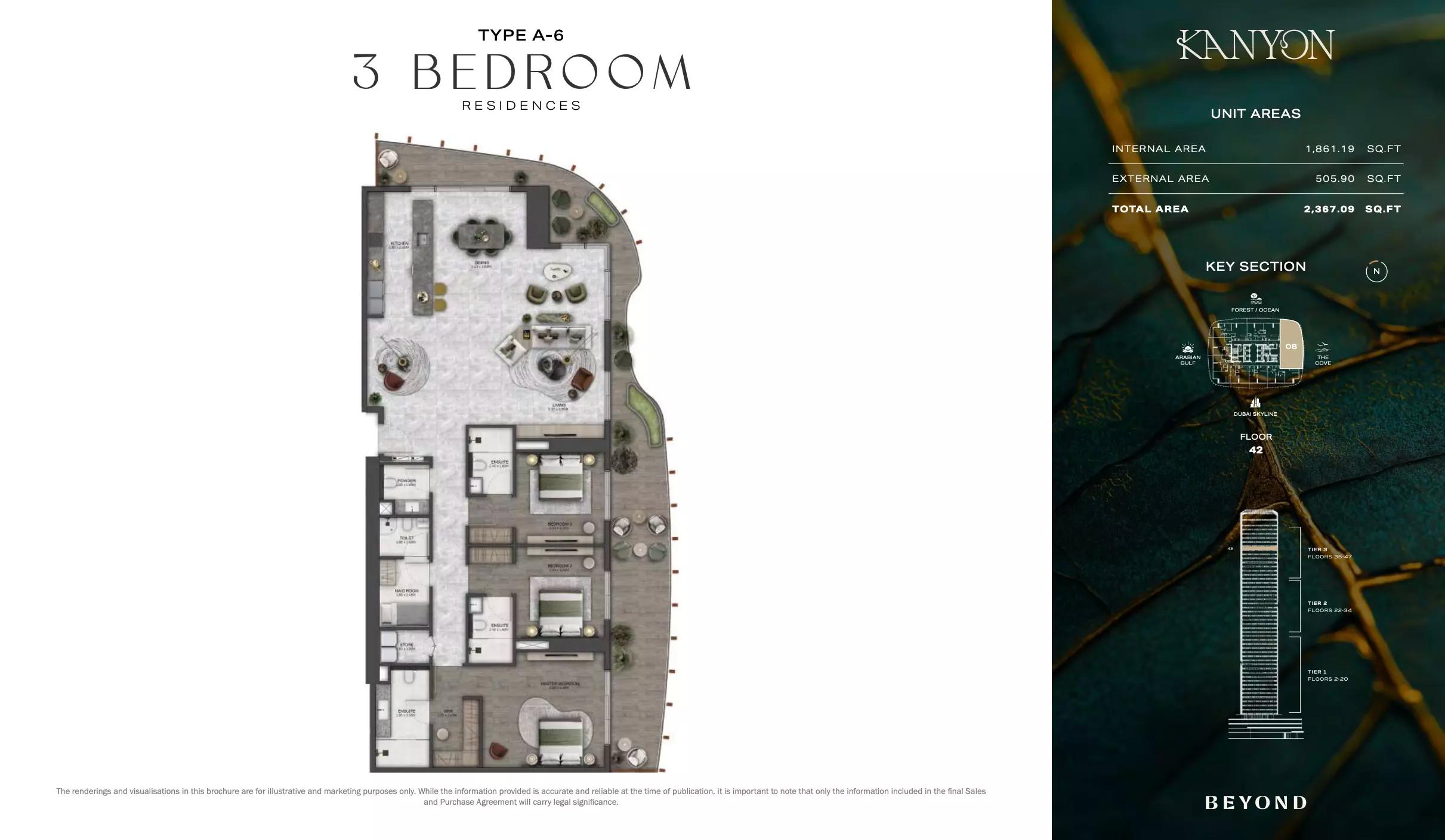 Floor plan Type A6